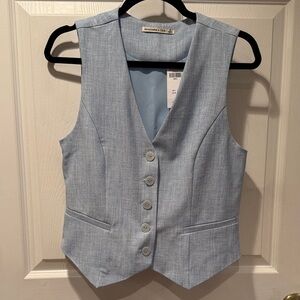 ABERCROMBIE & FITCH Women’s Blue Vest NWT